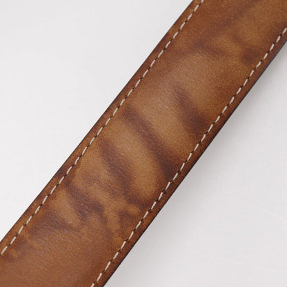 Louis Vuitton Belt M6995 Damier Canvas Brown Santur Ellipse Mens 80