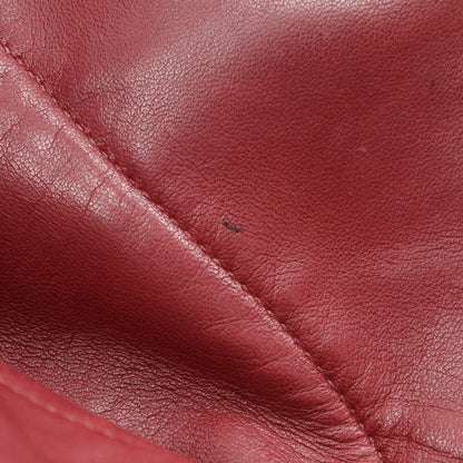 Hermes Handbag Ardenne Red/Silver Metal 2Wayshoulder Bored 31 Women