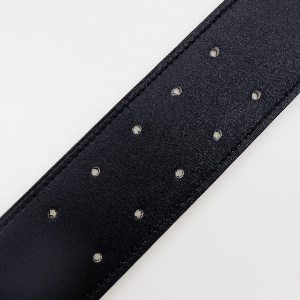 Hermes Belt Boxcalf, Courchevel Black Women