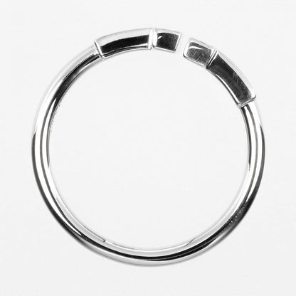 Tiffany&Co. Ring K18 White Gold, Diamond Silver T Wire