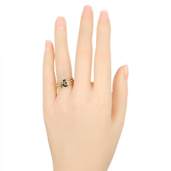 Cartier Ring K18 Gold (Ygxpgxwg) Silver 2C Three Color 50