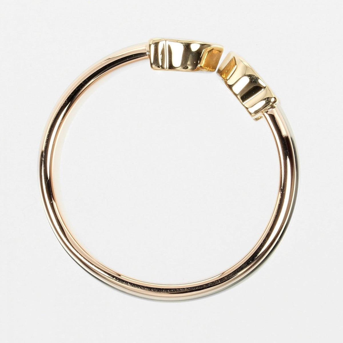 Cartier Ring K18 Gold (Ygxpgxwg) Silver 2C Three Color 50