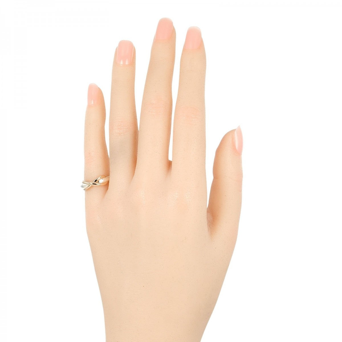 Tiffany&Co. Ring Silver925, K18 Pink Gold Silver Infinity