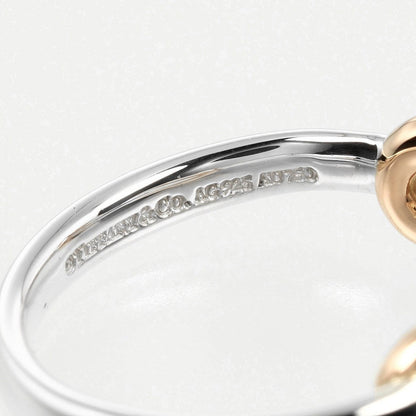 Tiffany&Co. Ring Silver925, K18 Pink Gold Silver Infinity