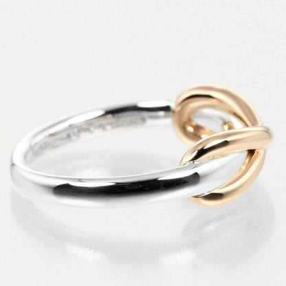 Tiffany&Co. Ring Silver925, K18 Pink Gold Silver Infinity