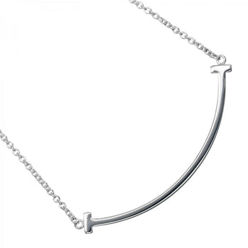 Tiffany&Co. Necklace Silver925 Silver T Smile Small