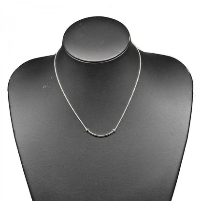Tiffany&Co. Necklace Silver925 Silver T Smile Small