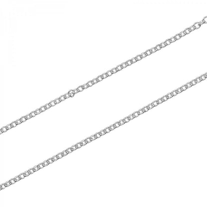 Tiffany&Co. Necklace Silver925, Diamond Silver By The Yard 0.10Ct