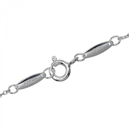 Tiffany&Co. Necklace Silver925, Diamond Silver By The Yard 0.10Ct