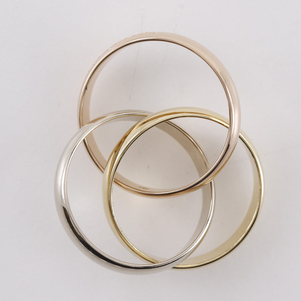 Cartier Ring K18 Gold (Ygxpgxwg) Gold Trinity 50