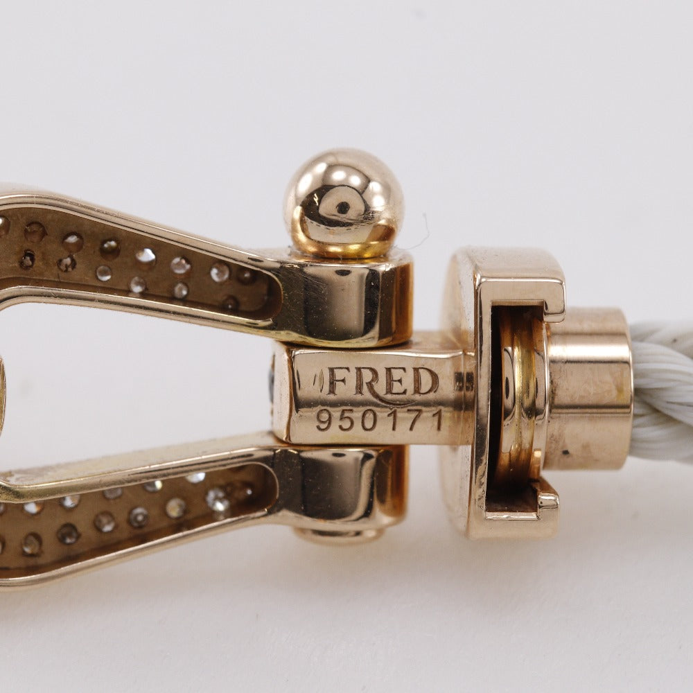 Fred Bracelet K18 Pink Gold, Diamond Gold Force 10 Lm 14