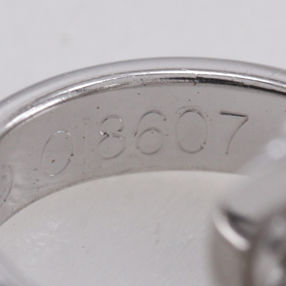 Cartier Necklace K18 White Gold, Diamond Silver Baby Love