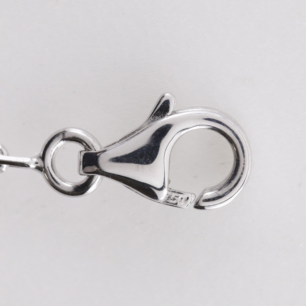 Cartier Necklace K18 White Gold, Diamond Silver Baby Love