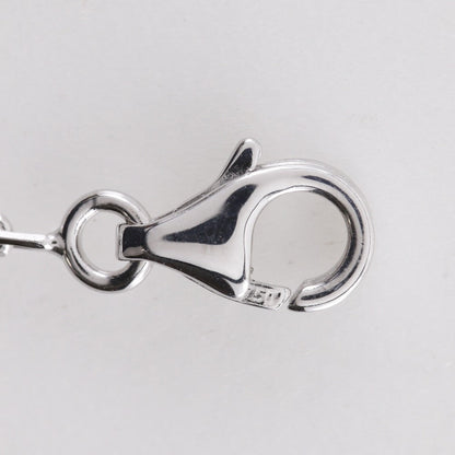 Cartier Necklace K18 White Gold, Diamond Silver Baby Love