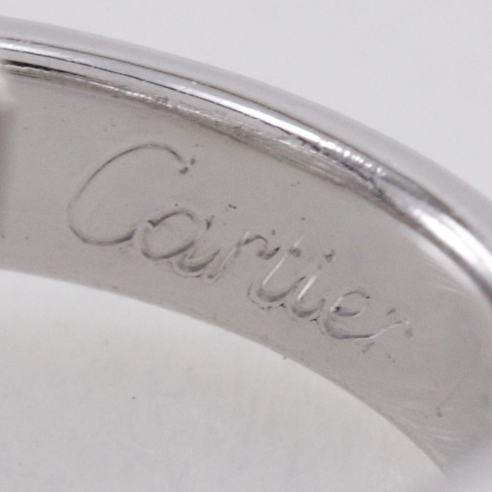 Cartier Necklace K18 White Gold, Diamond Silver Baby Love