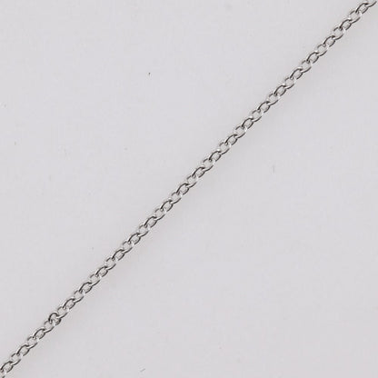 Tiffany&Co. Necklace Pt950Platinum, Diamond Silver Jazz Double Drop Women