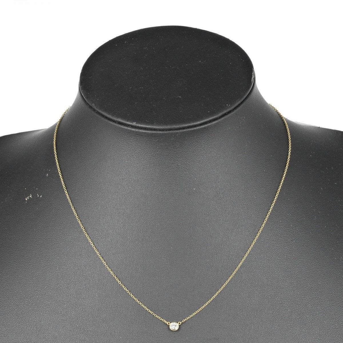 Tiffany&Co. Necklace K18 Yellow Gold, Diamond Gold By The Yard