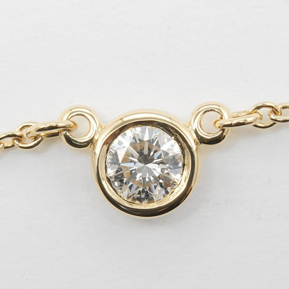 Tiffany&Co. Necklace K18 Yellow Gold, Diamond Gold By The Yard