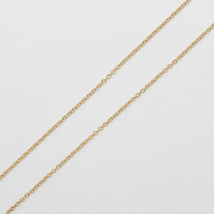 Tiffany&Co. Necklace K18 Yellow Gold, Diamond Gold By The Yard
