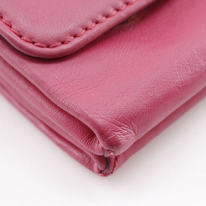 Valentino Shoulder Bag Lambskin Pink Chainshoulder Rock Studs Vavavoom Women