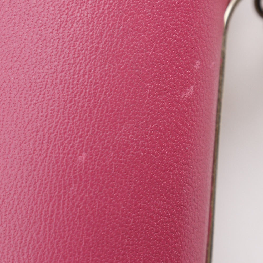 Valentino Shoulder Bag Lambskin Pink Chainshoulder Rock Studs Vavavoom Women