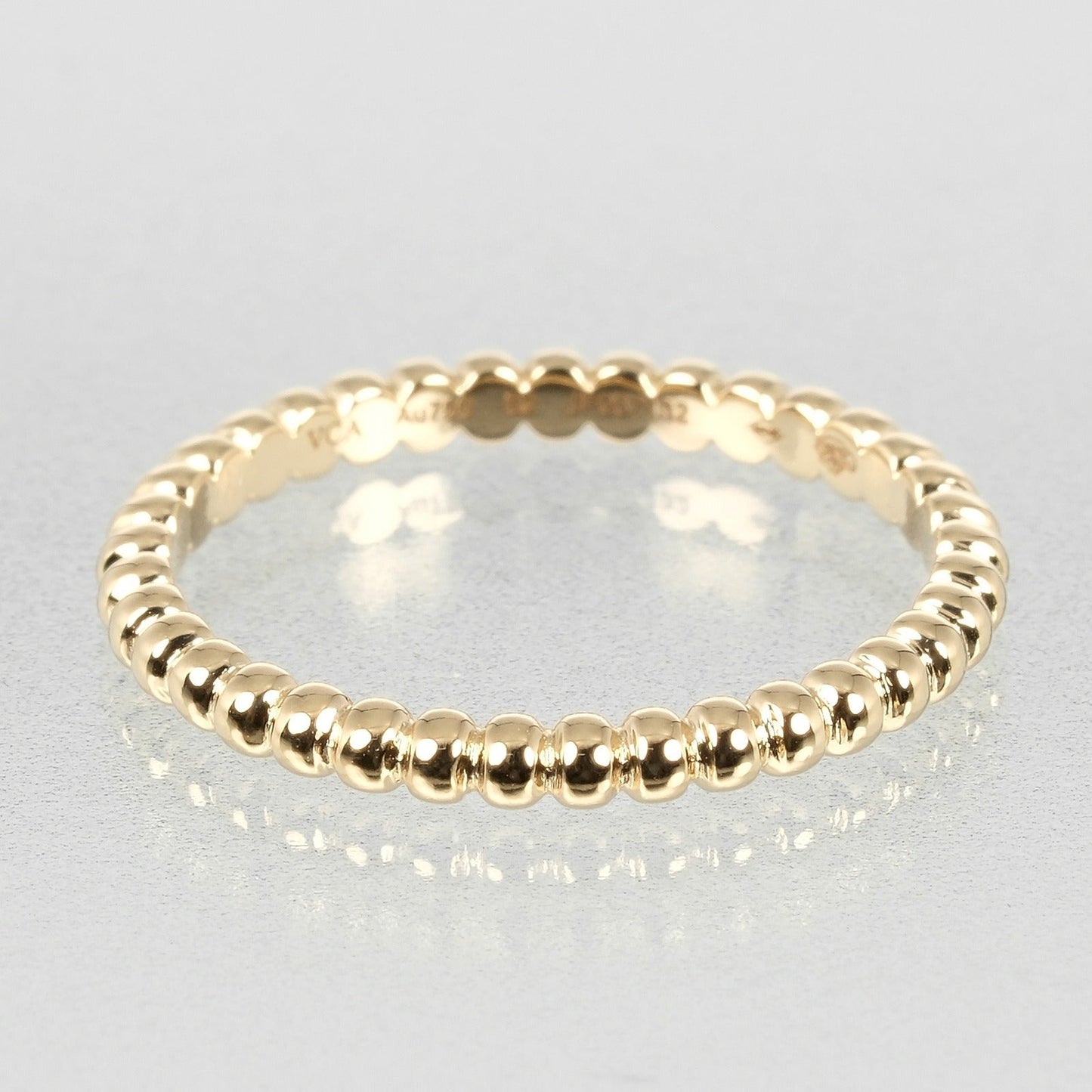 Van Cleef & Arpels Ring Vcarn95Q52 Au750 Gold Perrelet Small 52