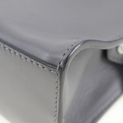 Fendi Handbag 7M0238O7B Leather Gray 2Wayshoulder Mini Messenger Women
