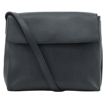 Loewe Shoulder Bag Leather Gray One Belt Women