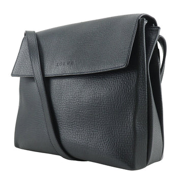 Loewe Shoulder Bag Leather Gray One Belt Women