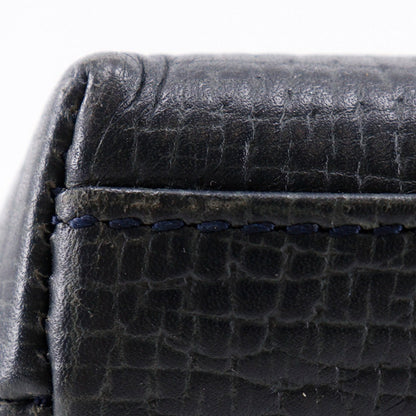 Loewe Shoulder Bag Leather Gray One Belt Women