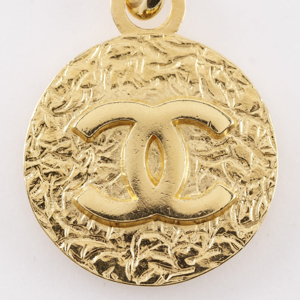 Chanel Belt Plated Gold Gold Coco Mark Chain Belt Women