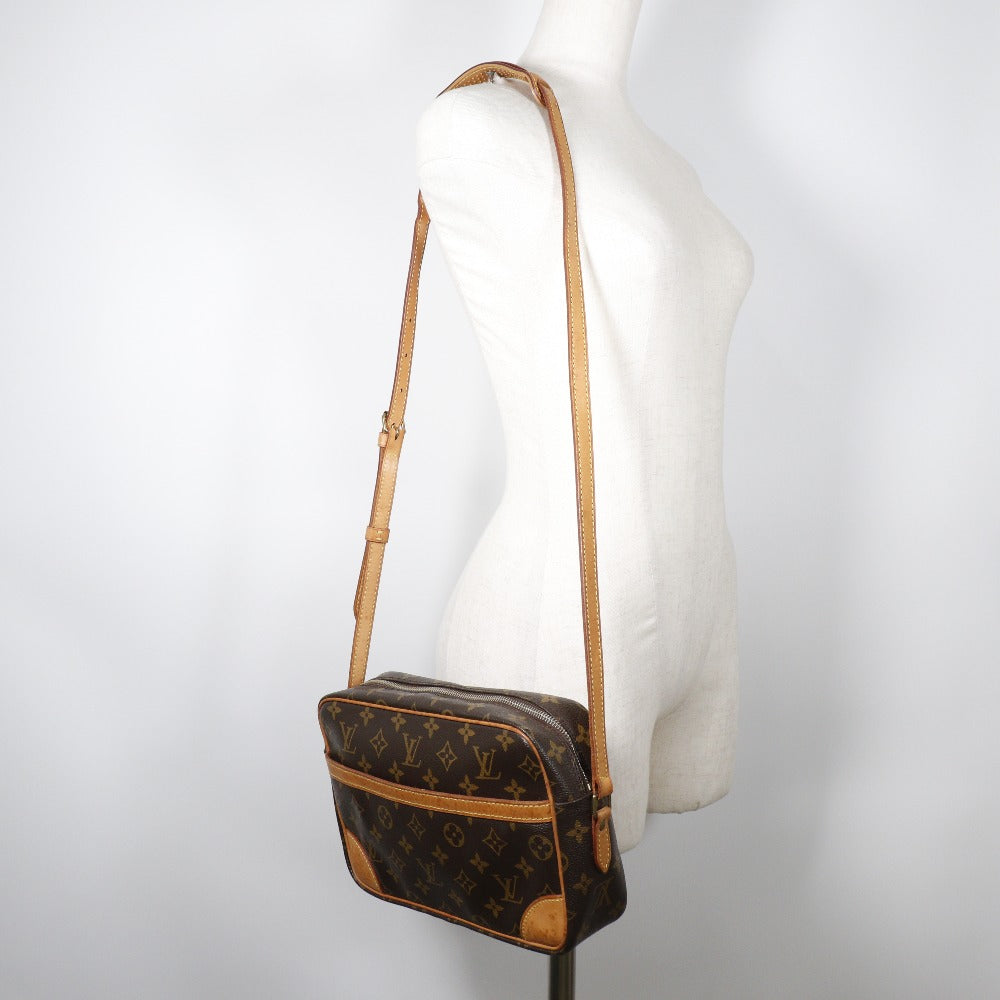 Louis Vuitton Shoulder Bag M51274 Monogram Canvas Brown Trocadero27 Unisex(Unisex)