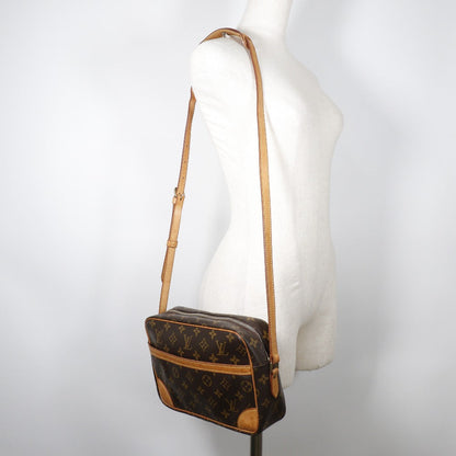 Louis Vuitton Shoulder Bag M51274 Monogram Canvas Brown Trocadero27 Unisex(Unisex)