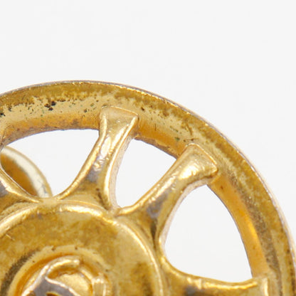 Chanel Earring Plated Gold Gold Women