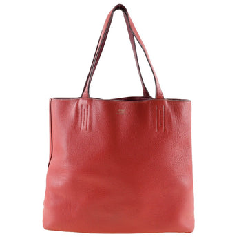Hermes Tote Bag Taurillon Clemence Bougainvillea Reversible Doble Sense 45 Women