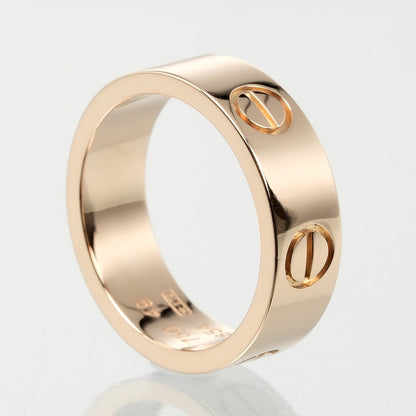 Cartier Ring K18 Pink Gold Gold Love Women