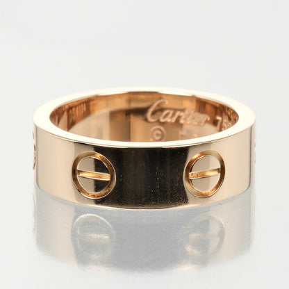 Cartier Ring K18 Pink Gold Gold Love Women