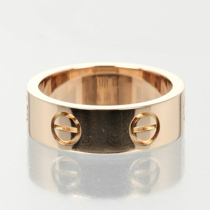 Cartier Ring K18 Pink Gold Gold Love Women