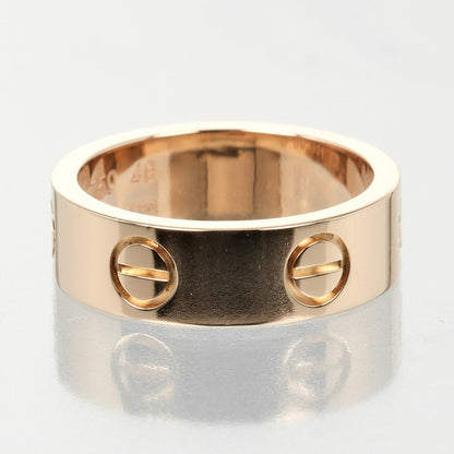Cartier Ring K18 Pink Gold Gold Love Women