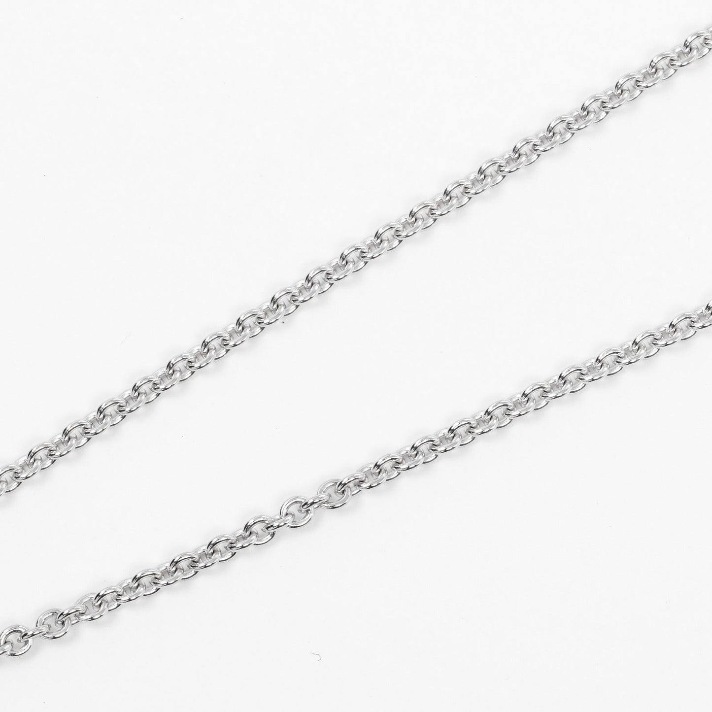 Bvlgari Necklace K18 White Gold Silver Greek Cross Women
