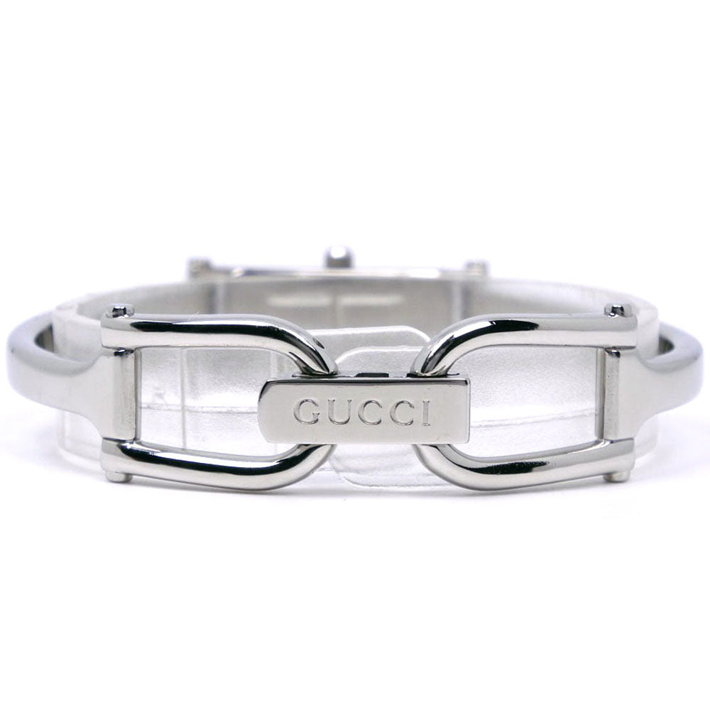 Gucci Watches Quartz 1500L Stainless Steel Black Black Dial Women