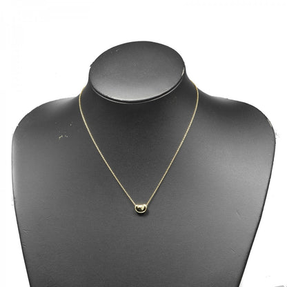 Tiffany&Co. Necklace K18 Yellow Gold Gold Bean Women