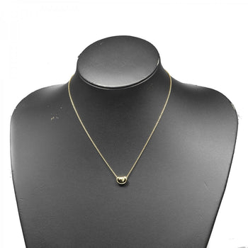 Tiffany&Co. Necklace K18 Yellow Gold Gold Bean Women