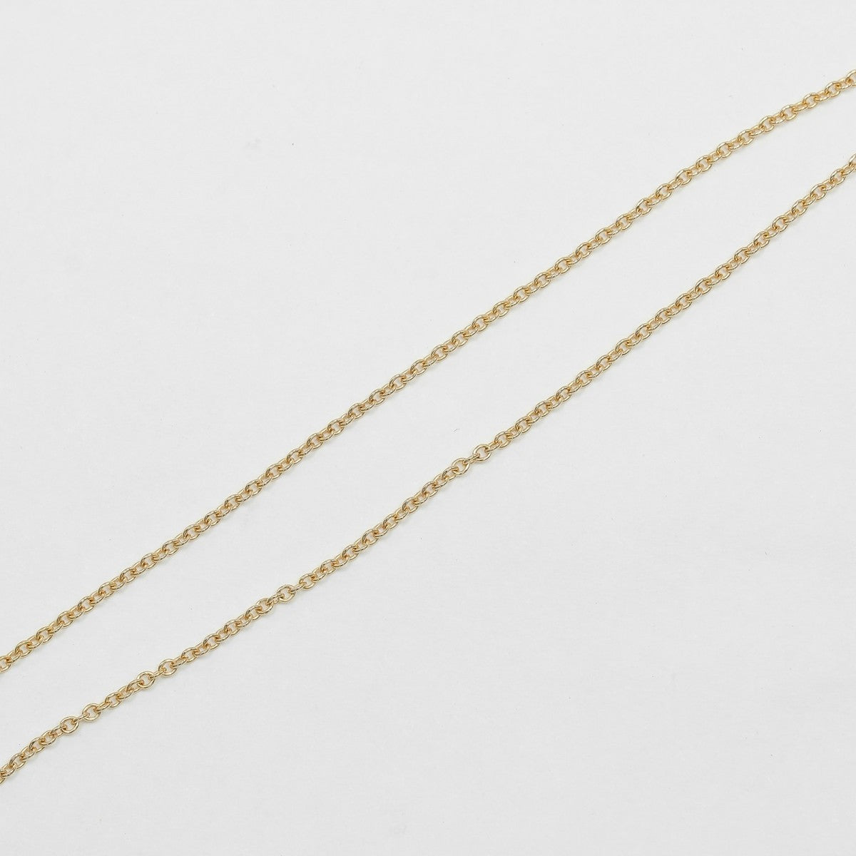 Tiffany&Co. Necklace K18 Yellow Gold Gold Bean Women