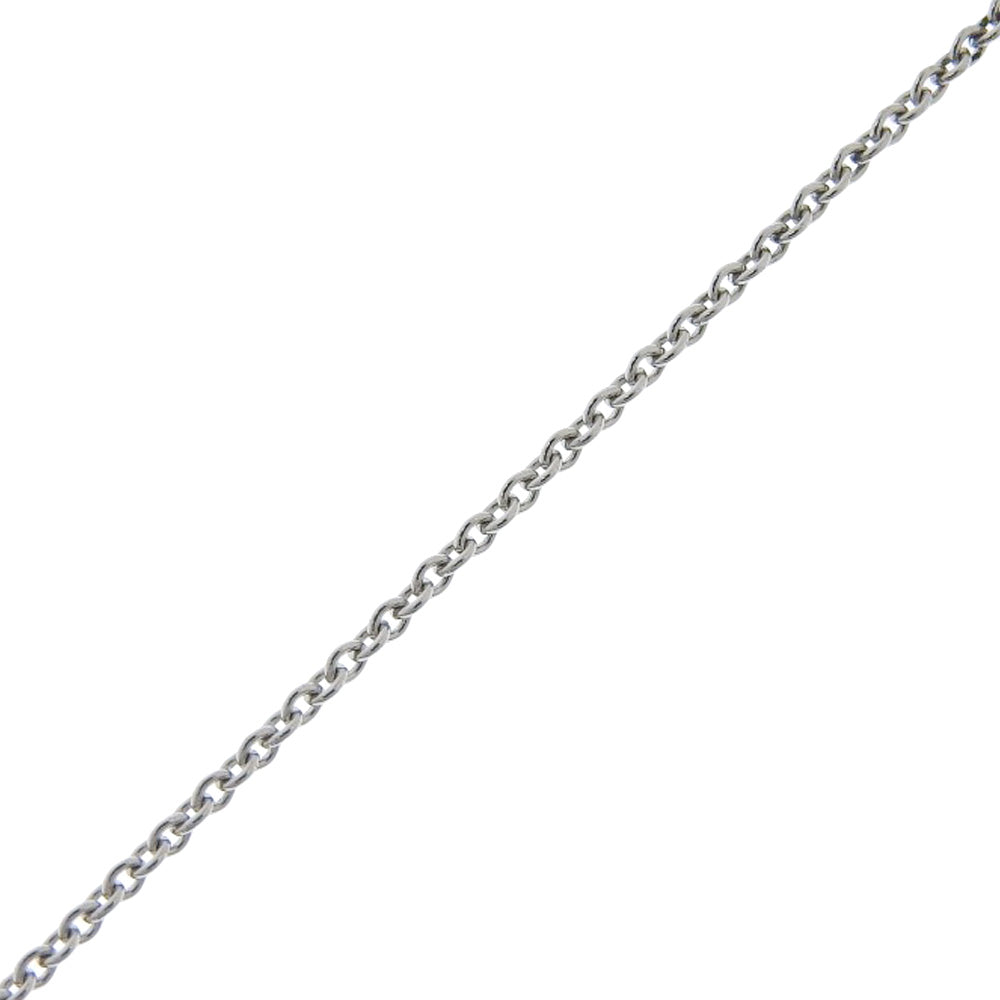 Tiffany&Co. Necklace Pt950Platinum, Diamond Silver 5P Dotz Heart Women
