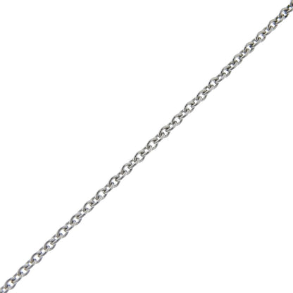 Tiffany&Co. Necklace Pt950Platinum, Diamond Silver 5P Dotz Heart Women