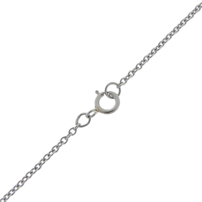 Tiffany&Co. Necklace Pt950Platinum, Diamond Silver 5P Dotz Heart Women