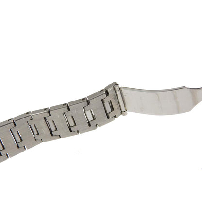 Bvlgari Watches Quartz Sq22Ss Stainless Steel Silver Quadlard Black Dial Women