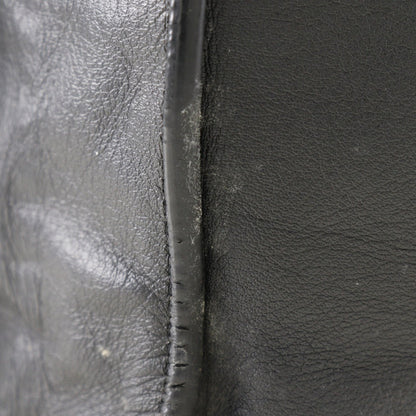 Balenciaga Tote Bag 255412 Calfskin Black Paper Bag Women