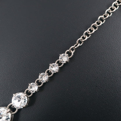 Miumiu Necklace 5Jc195 Metallic Silver Choker Chandelier Women